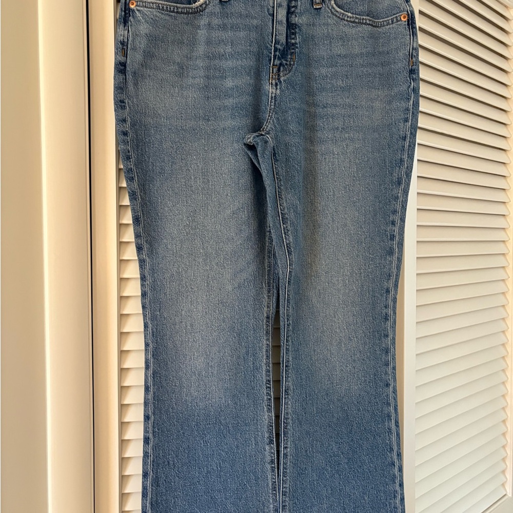 J Crew, Demi Boot Crop, Classic Blue Women's Jeans size 28